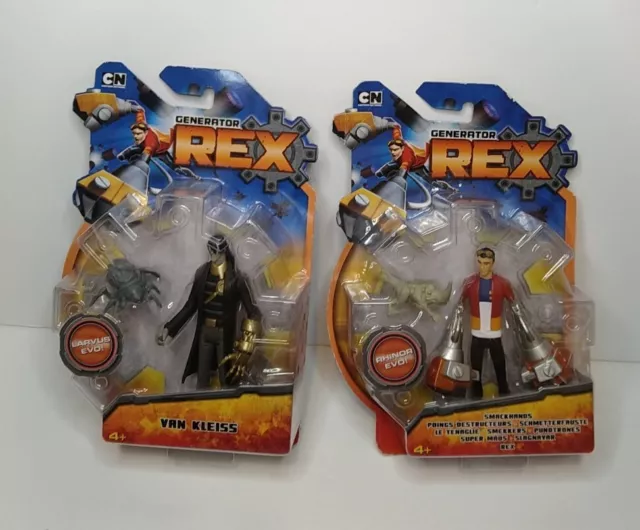  Mattel Generator Rex Van Kleiss Action Figure : Toys & Games