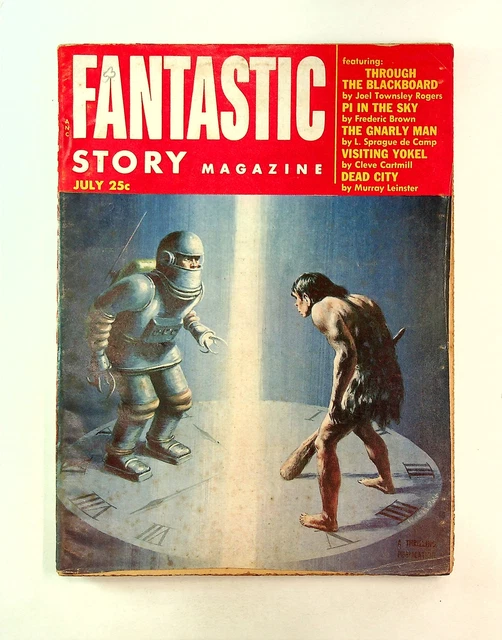 Fantastic Story Magazine Pulp Jul 1953 Vol. 6 #1 GD/VG 3.0 TRIMMED