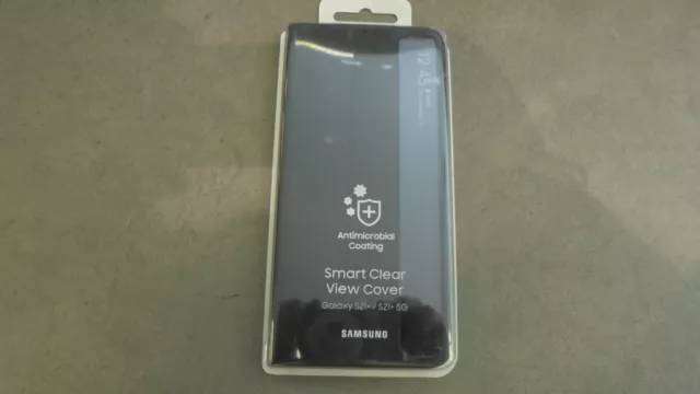 Officiel Samsung Galaxy S21+ Plus 5G Smart Transparent Vue Étui