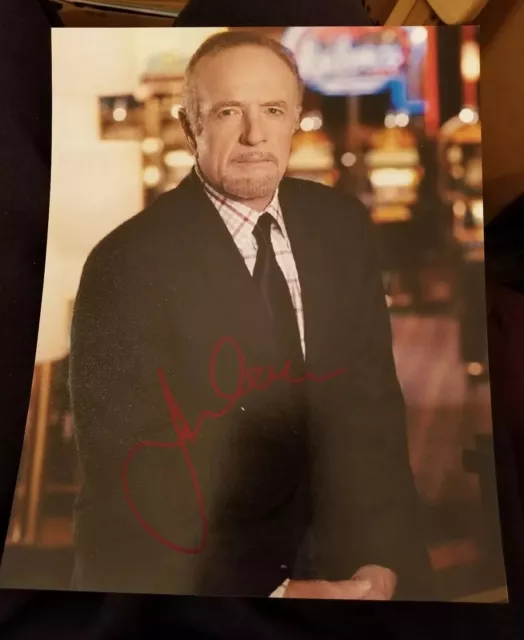 James Caan Signed 8X10 Photo Las Vegas Legend W/Coa+Proof Rare Wow