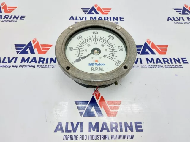 Md totco b1634-31 rpm gauge 0-300