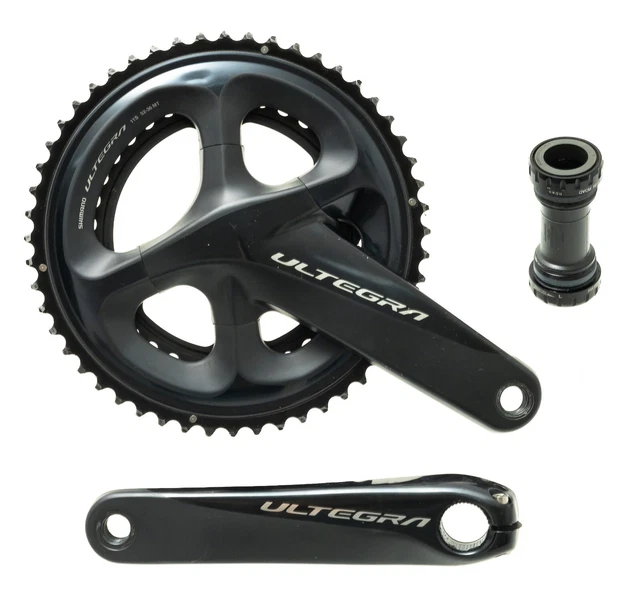 SHIMANO ULTEGRA FCR8000 2x 11 Spd Crankset 170mm 52/36T Road Bike Tri