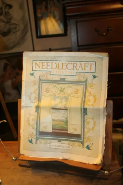 Antique September 1922 Needlecraft Magazine