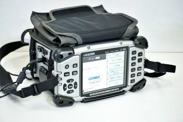 LEADER misuratore livello segnale per trasmissione digitale satellitare LF990