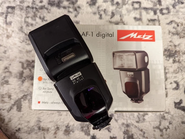 Metz 50 AF-1 Digital Shoe Mount Flash for Pentax 2