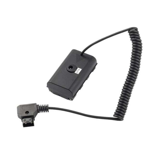 Cavo adattatore per connettore D-Tap a batteria fittizia NP-F per NP F550 F570 NP O9Q5
