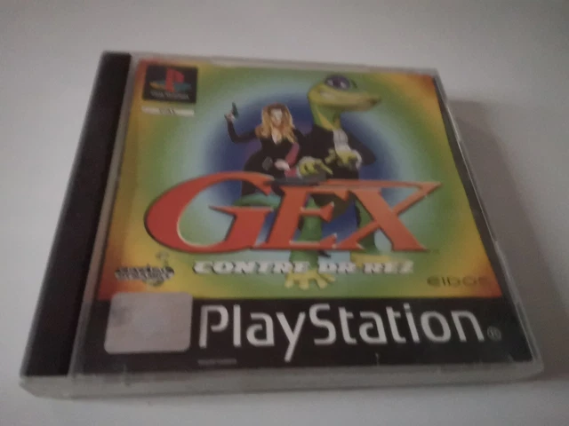 Gex Contre Dr Rez Sur PS1 – PAL – Complet Boîte Notice – Sony PlayStation 1
