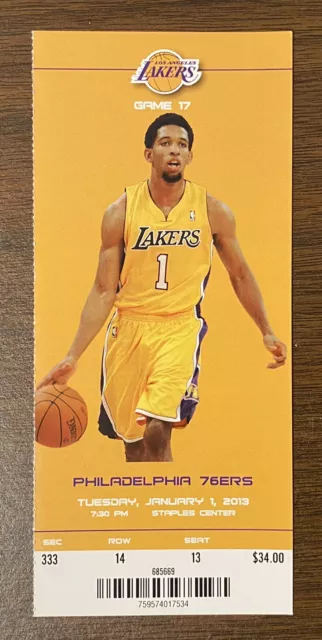 1996-97 Los Angeles Lakers ticket, Los Angeles Lakers ticke…