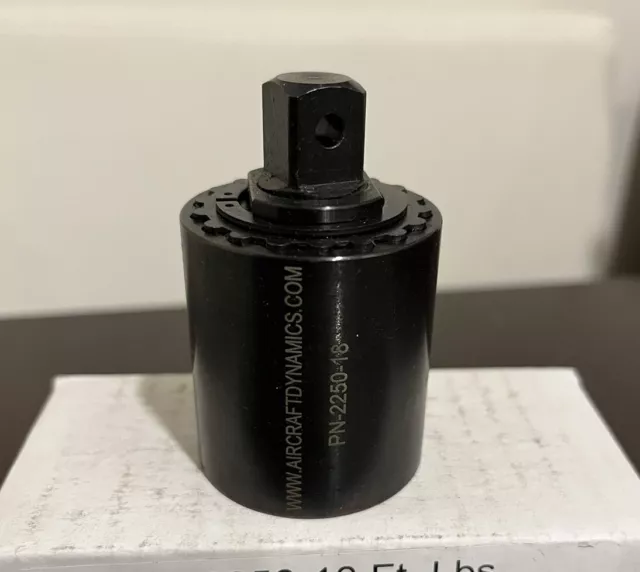 Torque Limiter #2250 By Aircraft Dynamics 1/2” Drive ~ New