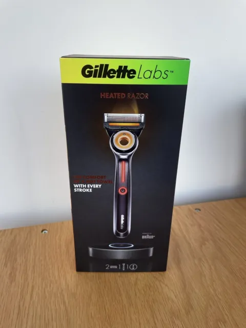 Lama da rasoio riscaldata Gillette Labs - Starter kit (nuova di zecca)