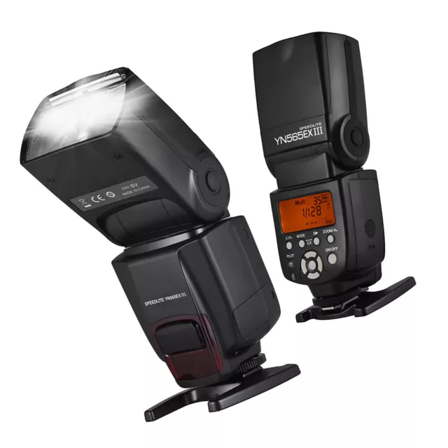 YONGNUO YN565EX III TTL Flash Speedlite GN58 High Speed Recycling System T5F2