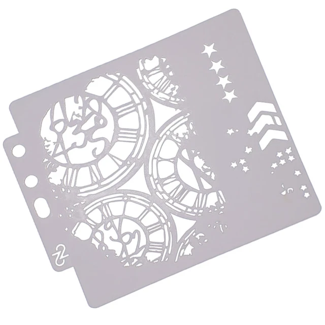 MANDALA MALSCHABLONEN ZUM Malen Zeichnungsvorlagen Präzision Sprühen