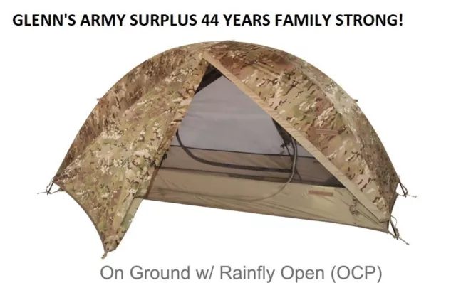 USGI LITEFIGHTER 1 Individual Shelter System 1 Man Tent OCP Scorpion II NEW