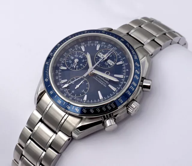 Omega Speedmaster Triple-Date Automatik Herrenuhr Ref.: 32228000 Zertifikat/Box