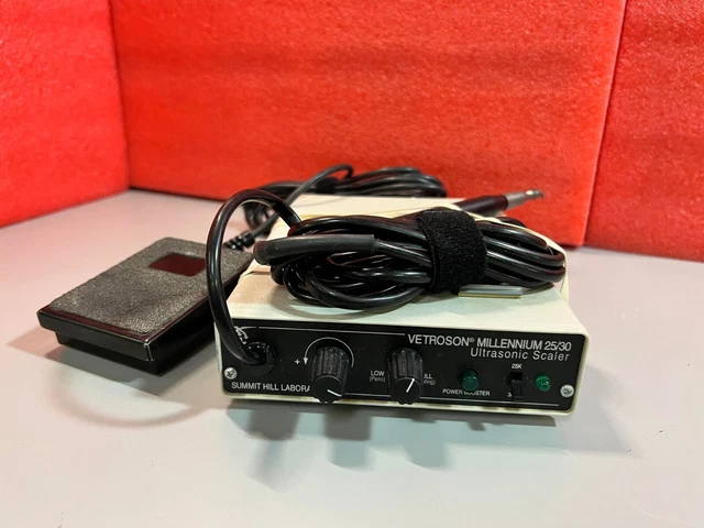 PARKELL VETROSON MILLENNIUM 25/30 ULTRASONIC SCALER with HANDPIECE and PEDAL