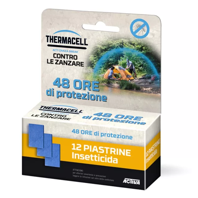 Ricarica 48 Ore Piastrine - Piastrine per Thermacell Back Packer