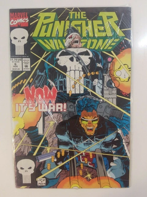 "THE PUNISHER - WAR ZONE" #6 (1992) Marvel Comics *SEALED* - VF/NM