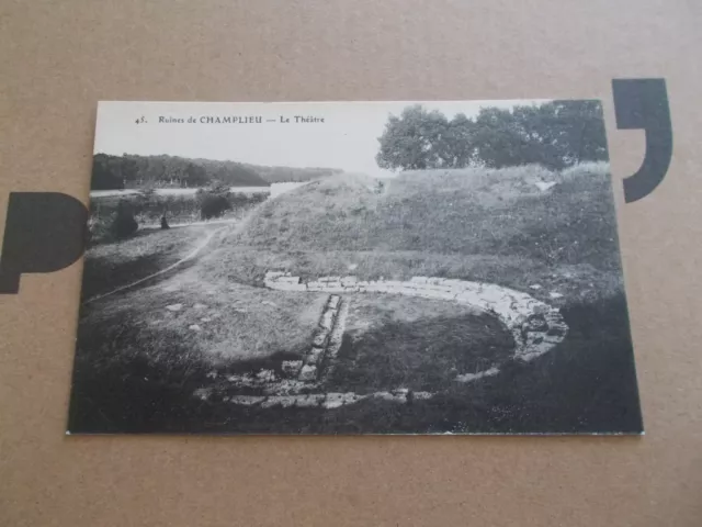 Cpa   60  Ruines De Champlieu  Oise  Le Theatre