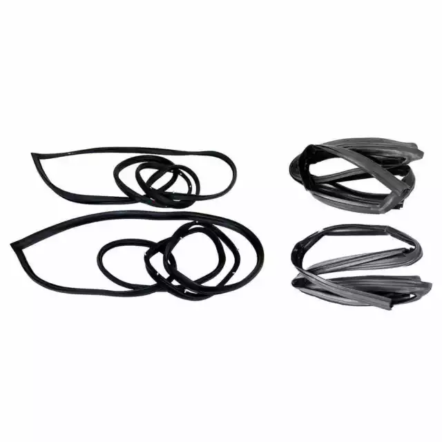 Door Weatherstrip Seal Set 2 Door for 80-90 Buick LeSabre Electra Chevy Impala
