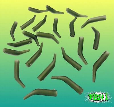 Cardine carpa Gancio maniche linea di allineamento Gancio Carp Hair Rig TERMINALE Tackle 50 PZ 