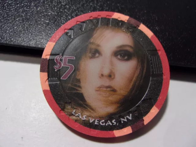 CAESAR'S HOTEL CASINO $5 hotel gaming poker chip (LTD 10000) Las Vegas, NV