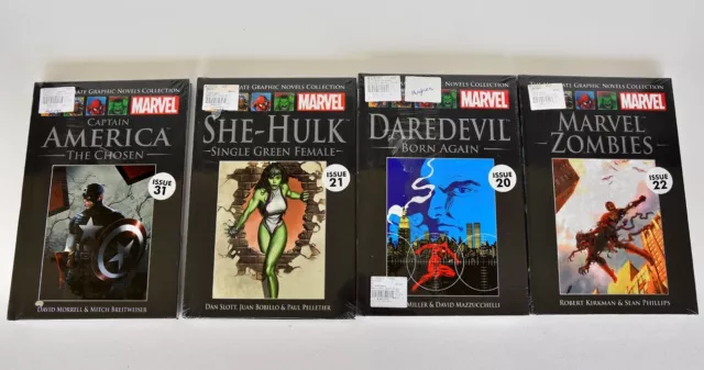 Marvel Ultimate Graphic Novels Collection ~ Various x4 ~ Zombies Daredevil Etc