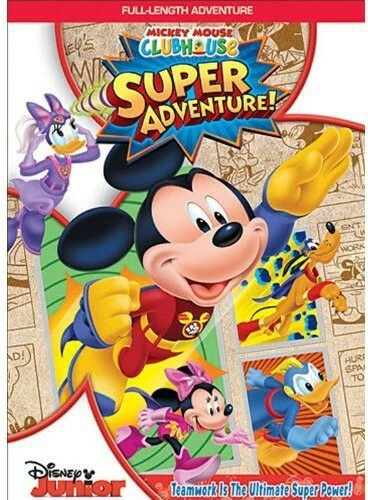DISNEY MICKEY MOUSE Clubhouse : Super Adventure, DVD grand écran, sous ...