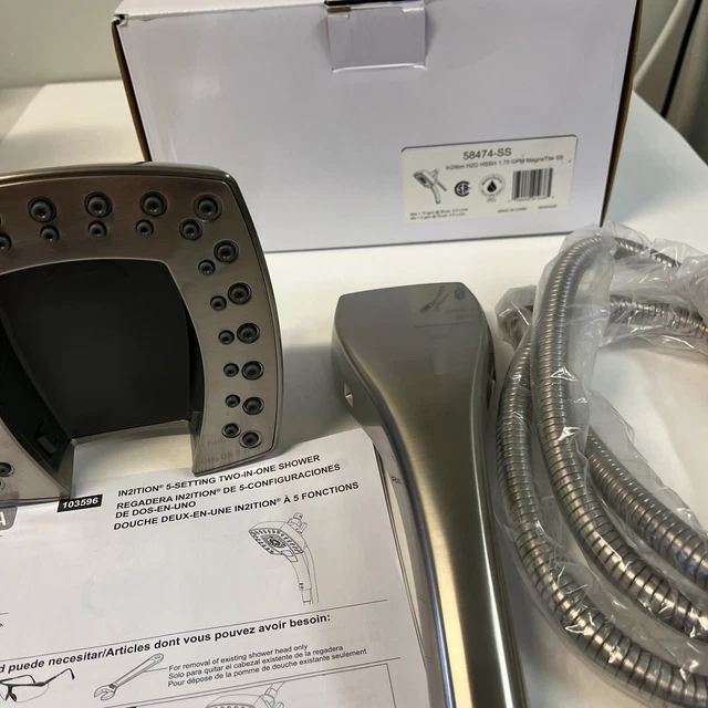 Delta 58474-SS Universal Showering In2ition 1.75GPM in Stainless Steel
