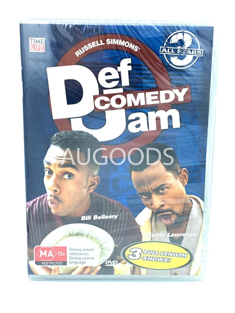 All stars 3 Def Jam Comedy -DVD Comedy Series Rare Aus Stock New