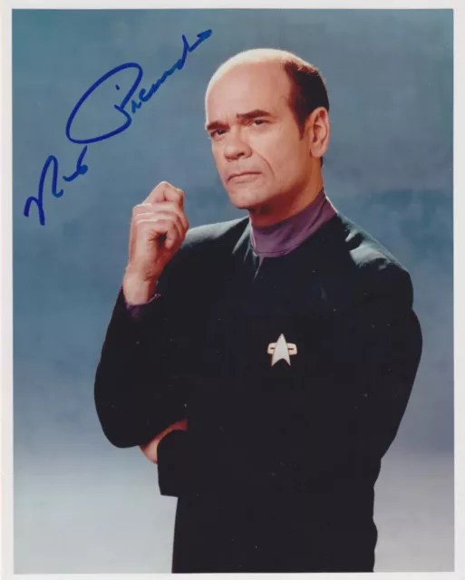 Autografo Star Trek Voyager Robert Picardo Holodoc