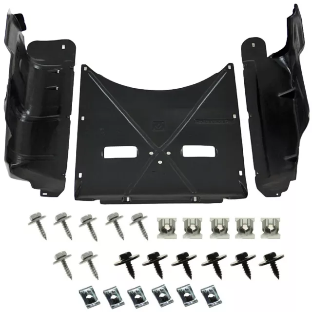 Fiat Stilo 2001-2008 benzina CARTER RIPARO MOTORE INFERIORE  + clips