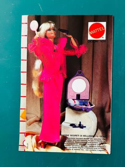 Catalogo Barbie Mattel Italy 1984 13 x 18 Originale