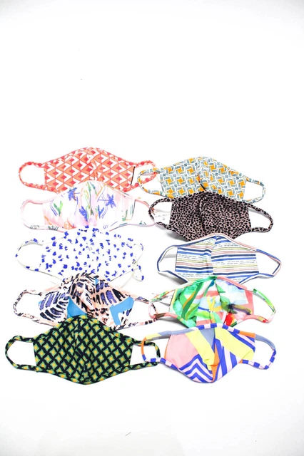 Paquete de 5 cubiertas faciales Maaji para mujer Calm surtido estampados lote de 5