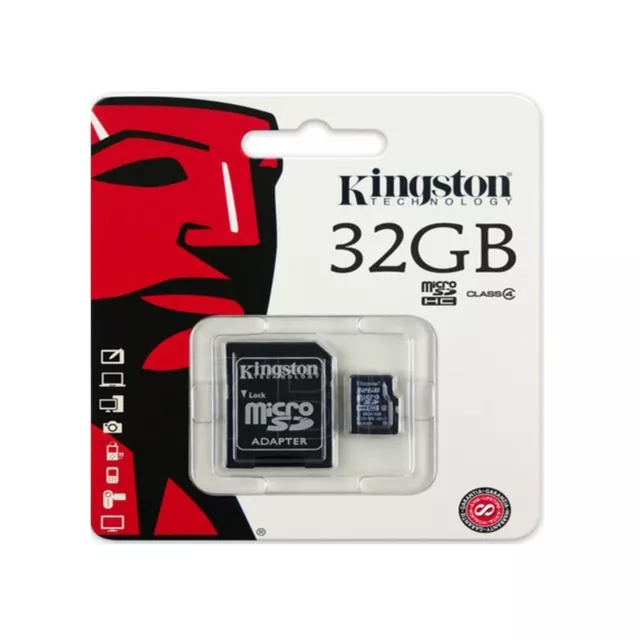 Kingston 32GB Micro SD Tf Carte Pour Toguard Miroir Voiture De Caméra FHD 1080P 3