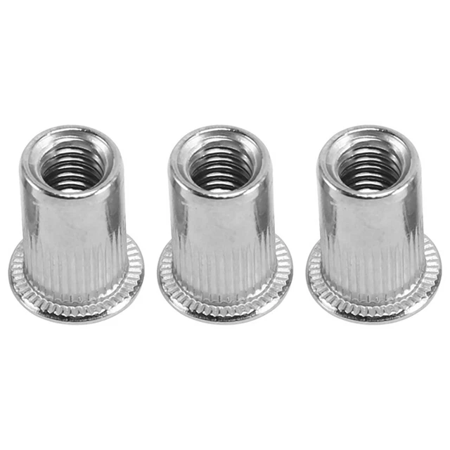 20 Pcs 304 Stainless Steel Rivnut Insert Nutsert M6x15mm T3S9ii