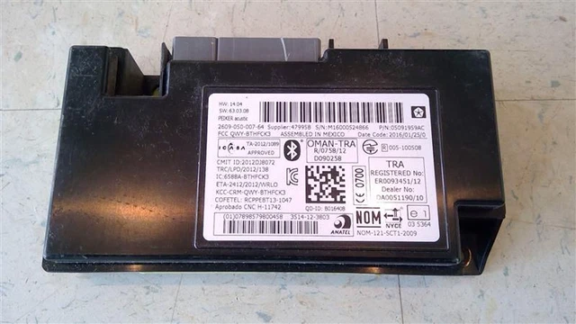 Communication Computer Module 5091959ACTelematics Fits 11-17 COMPASS 89803