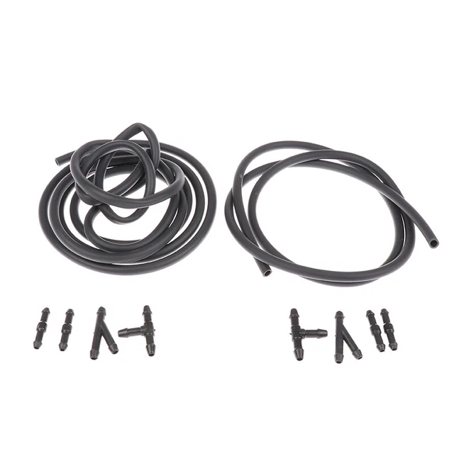 5pcs/Set 1/2 Meters Car Windshield Washer Hose Automotive Cra Wiper Blade Pi-b