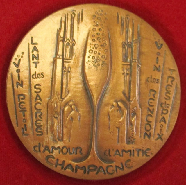 ANCIENNE MÉDAILLE MÉDAILLON Frédéric Mistral Rebatet 1830 1914 EUR 15