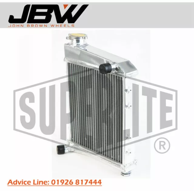 Dual Core Aluminium Radiator For Morris Mini  850/1000/1100 1275GT 1959-92