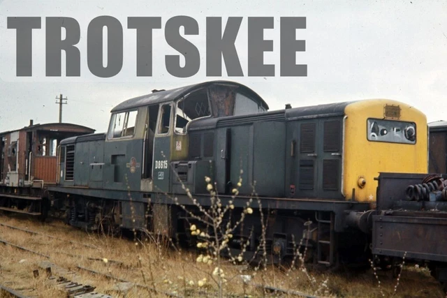 35MM SLIDE BR British Railways Diesel Loco Class 17 D8615 1974 Original ...