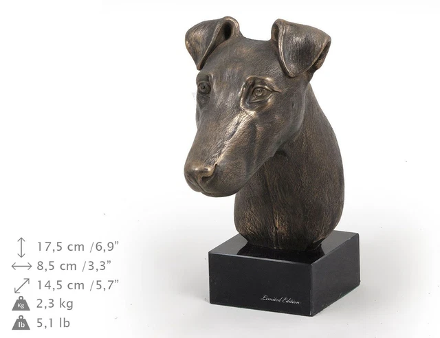 Chihuahua à poil lisse, buste de chien, édition limitée, Art Dog FR Chihuahua à poil lisse, buste de chien, édition limitée, Art Dog FR