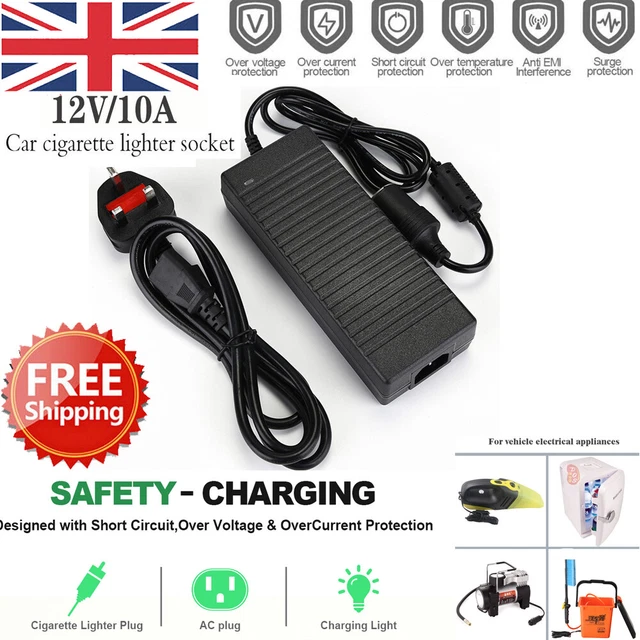 Car Voltage Converter 240v 2a Ac Mains To 12v Dc Socket Power