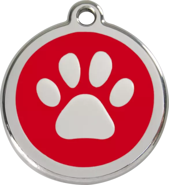 médaille gravée red dingo pour grand chien 3 modèles