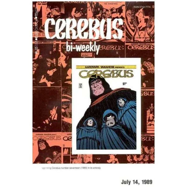 Cerebus Bi-Weekly #17 in Very Fine + condition. Aardvark-Vanaheim comics [k: