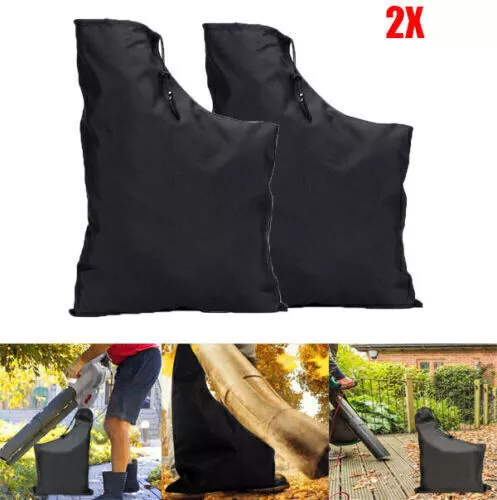 2Pack Fangsack passend Set für Laubsauger Laub Sauger Fang Sack Beutel Garten DE