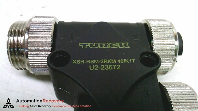 Turck Xsh-Rsm-2Rkm 40/K1T, Minifast Juction H-Splitter, U2-23672 #238602