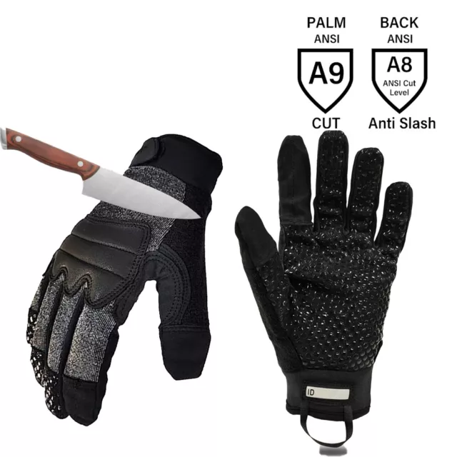 Intra-FIT Police Search Riot Anti-Slash Needle Puncture Resistant Duty Gloves