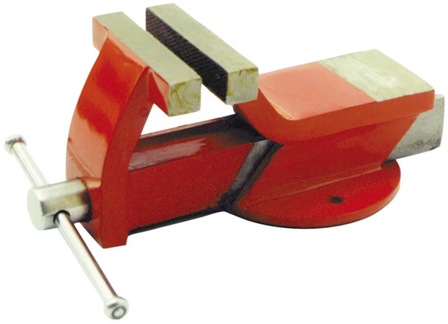 Étau Parallèle De Table Stahlwerk 100 Mm - Avec Articulation Sphérique - Neuf Sous Emballage