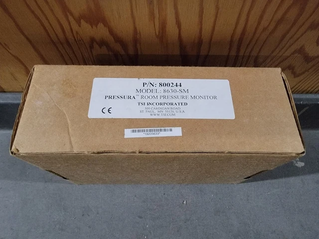 Pressura Room Pressure Monitor 800244 8630-SM New Old Stock