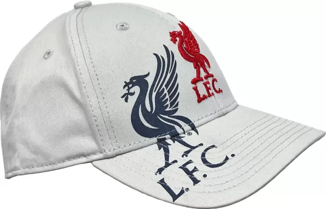 Liverpool Fc Beige/Gris Masse 47 Marque Obsidian Mvp Équipe Casquette 2